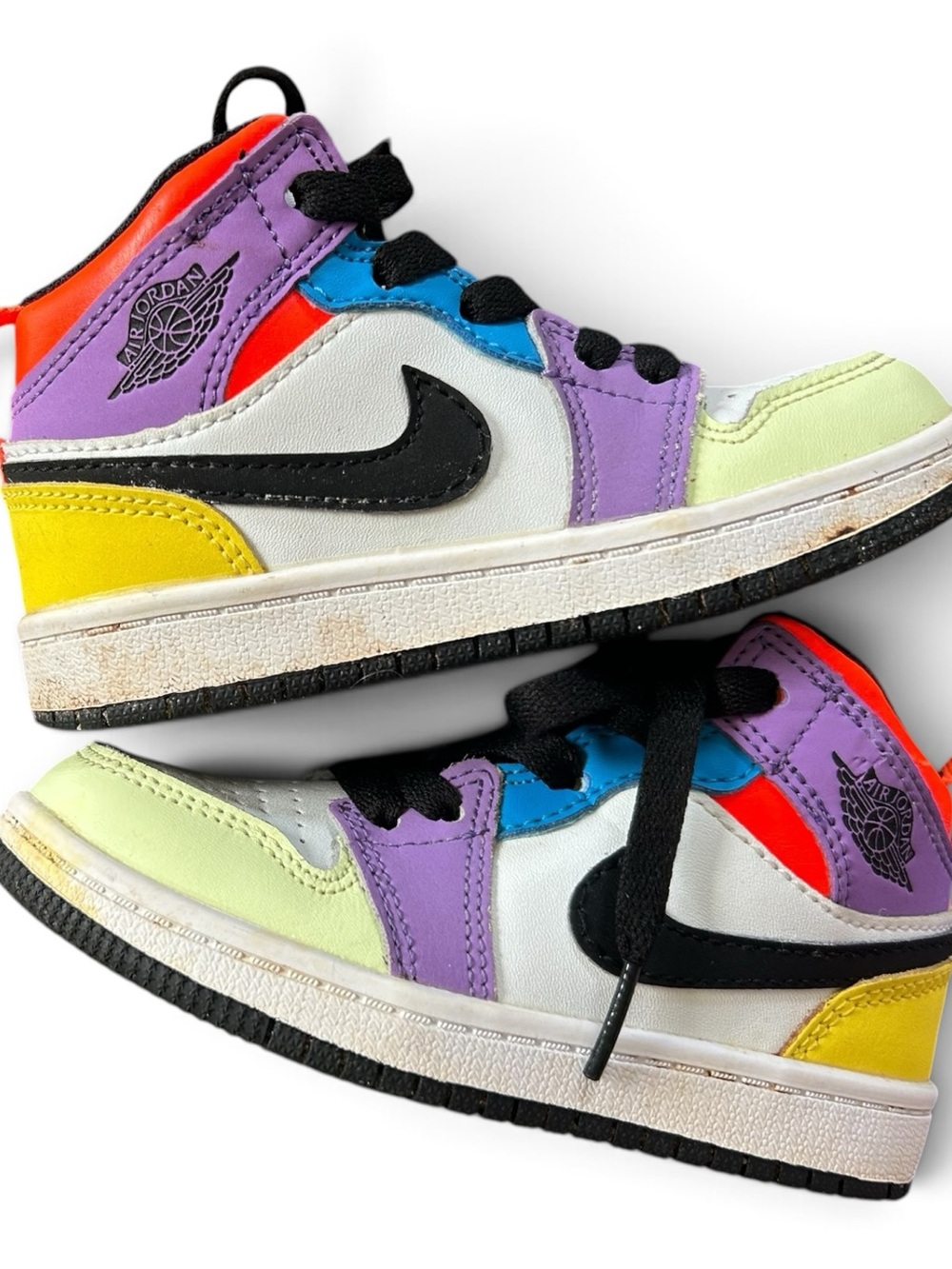 Jordan Kids Multi-Color High-Top Sneakers